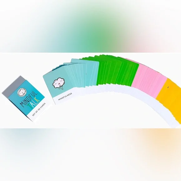 Mindful Talk Kids Card Set of 50 - Picture 2 of 6